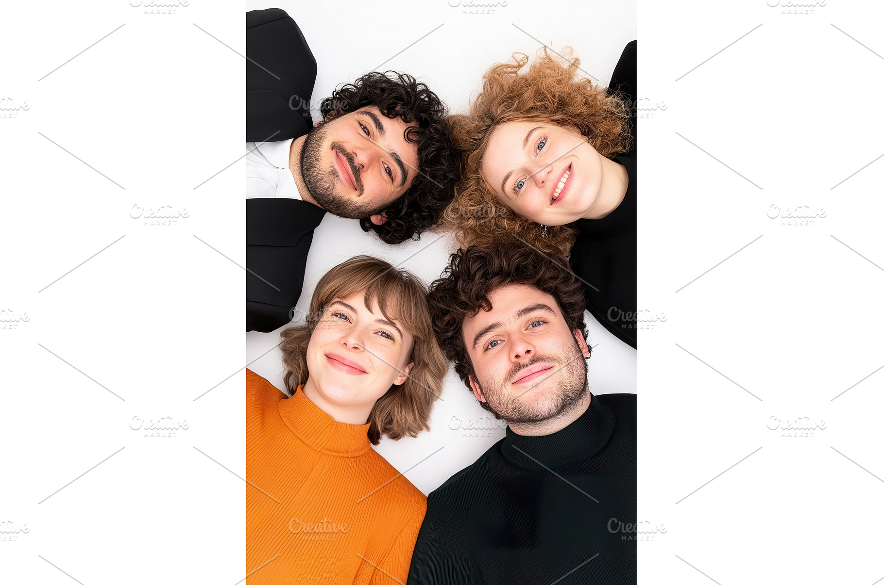 Diverse group of young adults, a Person Photo by Lermont51