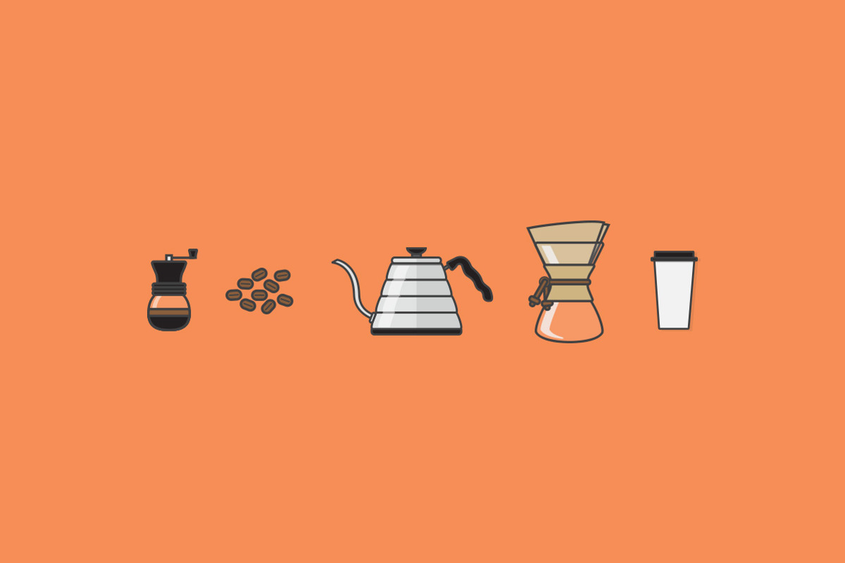 9 Coffee Elements  Part 1 + Bonus, an Object Graphic by Dustin Weeres (Photo 3 of 3)