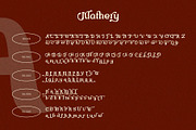 Mathery Typeface, a Serif Font by alit design (Thumbnail 16 of 18)