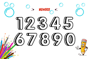 Kids Books - Playful Kids Font, a Sans Serif Font by KiddoGlyphs Studio (Thumbnail 5 of 5)