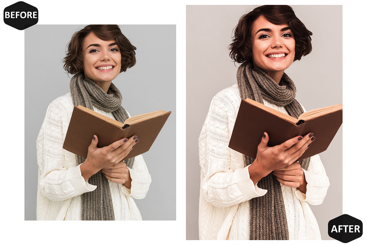 12 Bookends Photoshop Actions, an Action Add-On by Hue Palettte Studio (Photo 2 of 10)