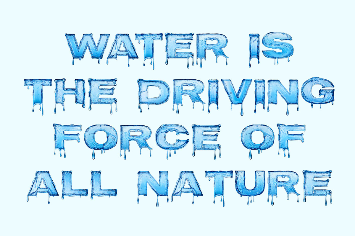 Water Font, a Handwritten Font by Handmadefont (Photo 4 of 10)
