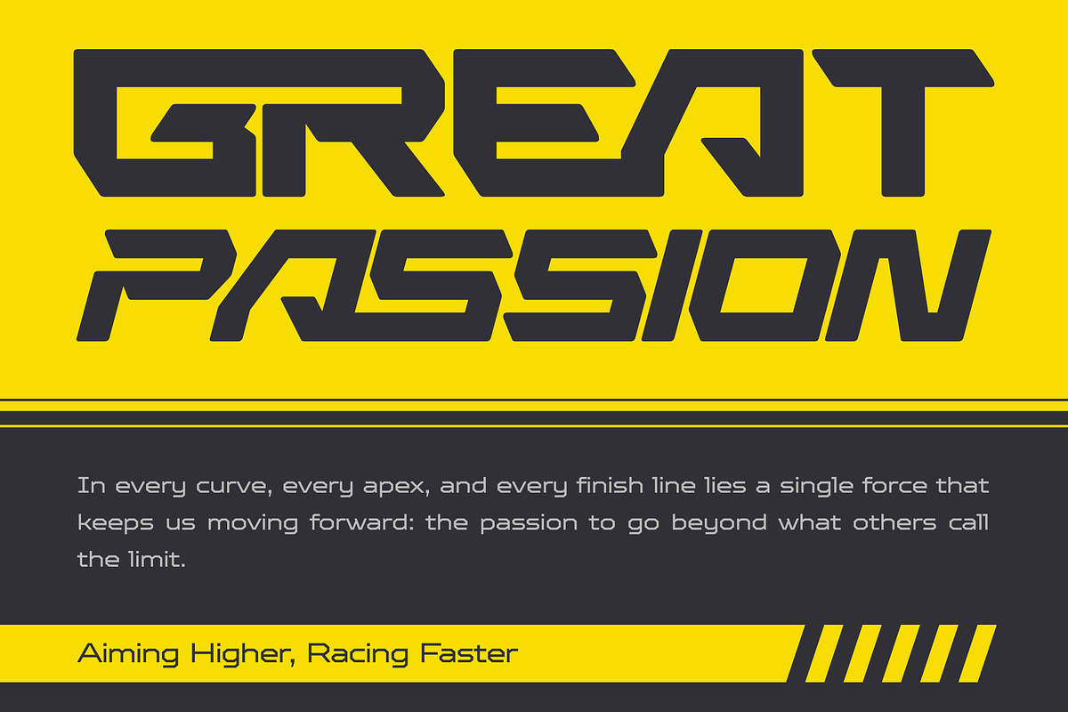 Grize Sports - Automotive Logo Font, a Sans Serif Font by Nirmana Visual (Photo 5 of 16)