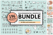 Environmental Graphics | Bundle, an Animal Illustration by nordicworker (Thumbnail 1 of 9)