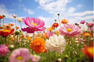 Untouched Wild field of flowers, a Nature Photo by Ylivdesign
