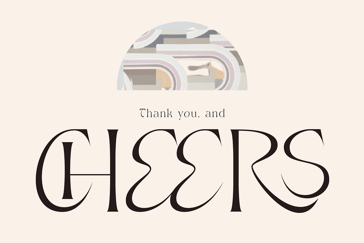 Onteal - Serif Display Ligature Font, a Serif Font by Vesvocrea (Photo 9 of 9)