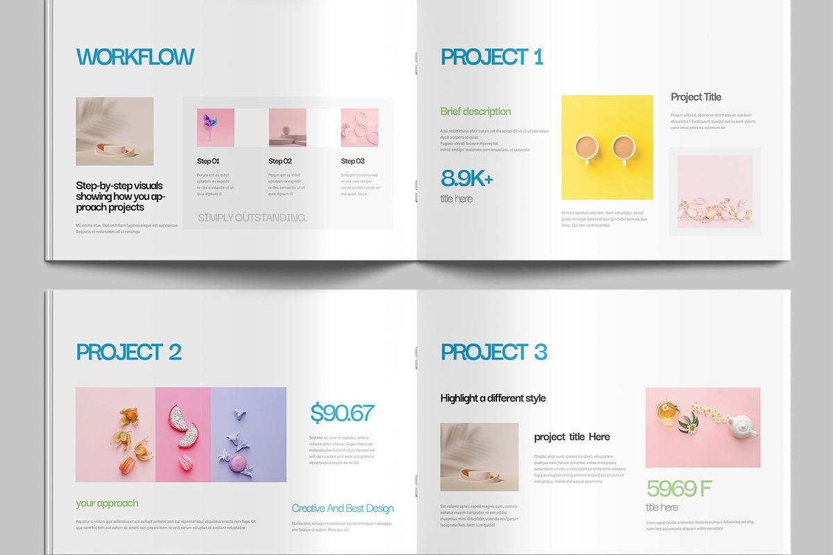 Minimal Portfolio for Designers preview 4
