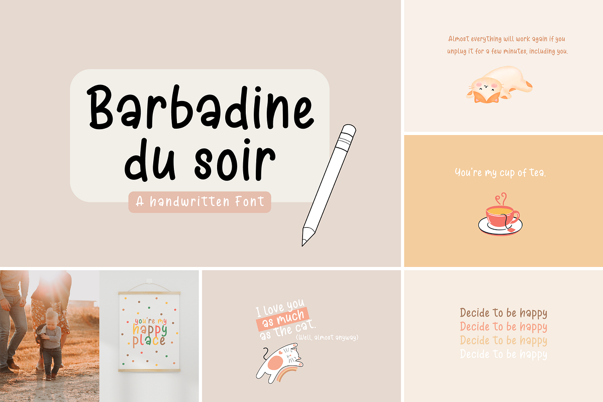 The Handwritten Font Bundle, a Script Font by Sofia Skoog (Photo 5 of 12)