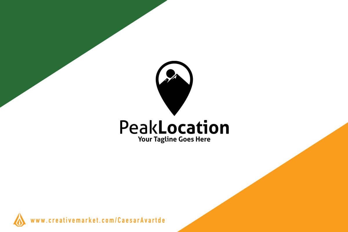 Peak Location, a Branding & Logo Template by Avartde Creative (Photo 2 of 2)