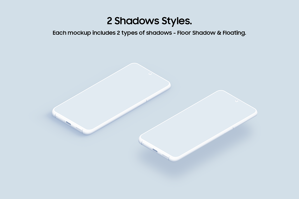 Galaxy S21 - 20 Clay Mockups Scenes, an Android Mockup by Asylab (Photo 6 of 41)