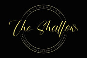 The Shallow, a Script Font by beeART (Thumbnail 1 of 9)