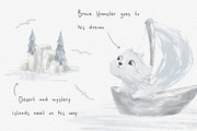 Sea adventure. Little sailors, an Illustration by MeadowFox (Thumbnail 2 of 8)