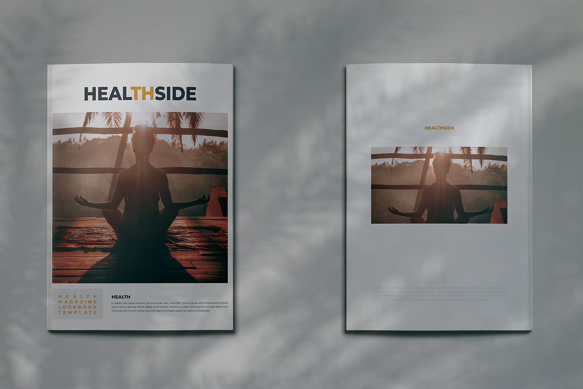 HEALTHSIDE - Magz Lookbook Template, a Magazine Template by Indotitas (Photo 1 of 11)