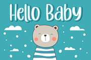 Cuttie Beary - Fun Handwritten Font, a Font by Good Java Studio (Thumbnail 2 of 10)