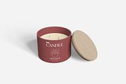 Candle Mockup, a Product Mockup by bimockup (Thumbnail 4 of 6)
