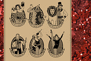 Circus Collection, an Illustration by Moloko88 (Thumbnail 6 of 6)