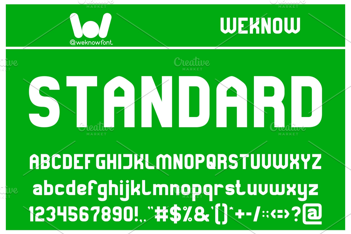 Joke font, a Sans Serif Font by weknow (Photo 5 of 5)