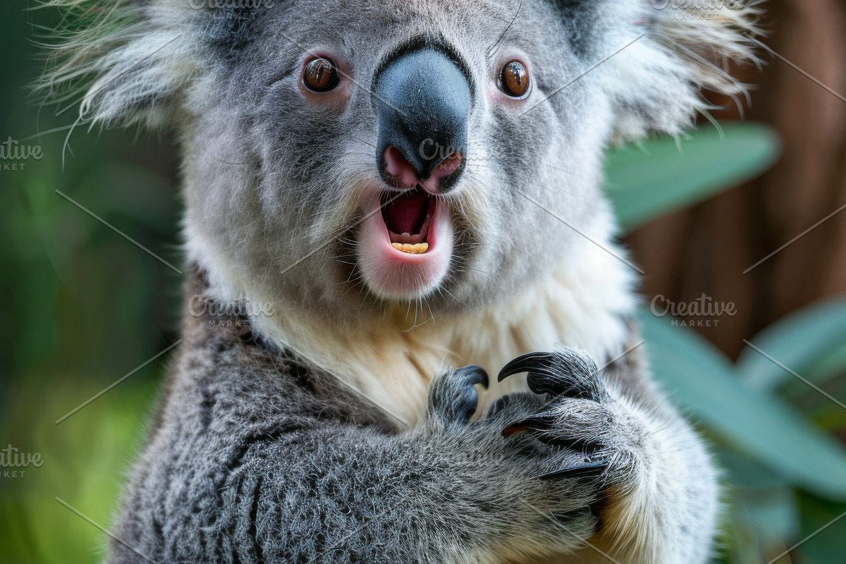 236 surprised animals, an Animal Photo by Handmadefont (Photo 77 of 241)