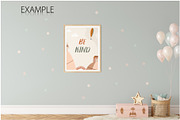 Kids Frames & Wall Mockup Bundle - 6, a Print Template by Yuri-U (Thumbnail 24 of 28)