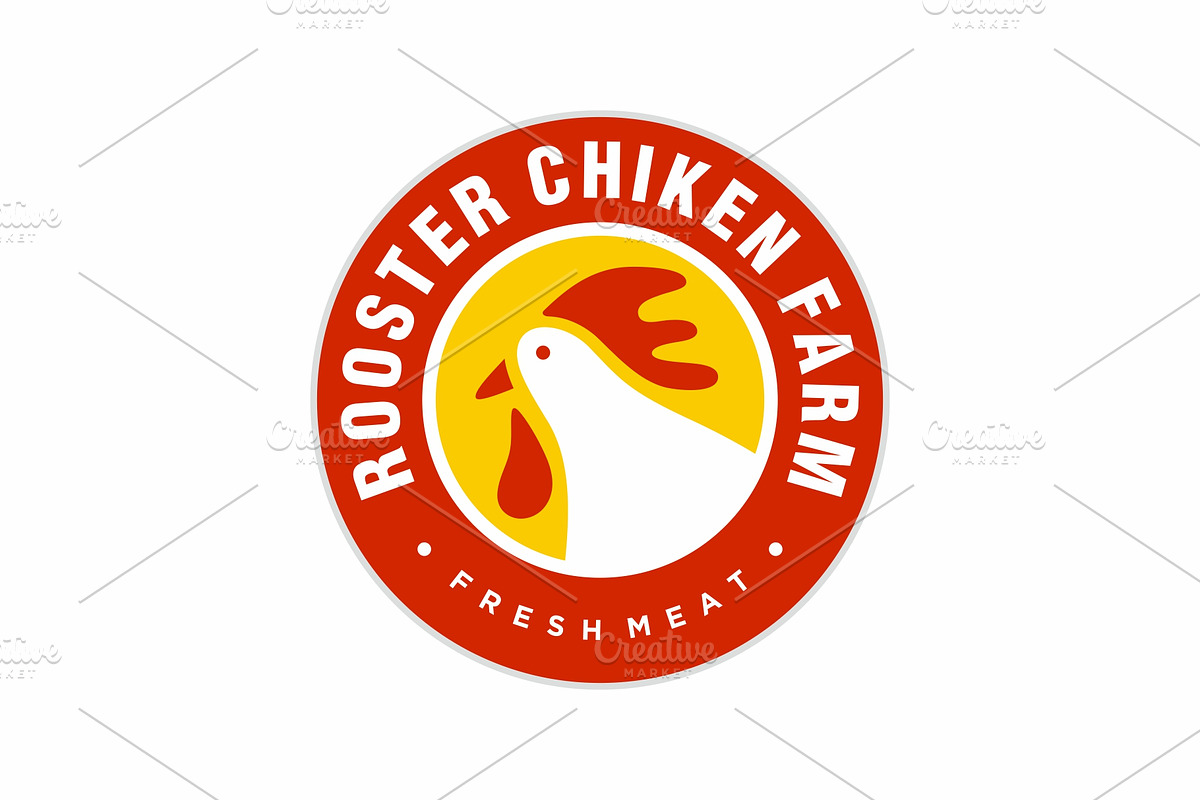 Chicken farm logo, a Branding & Logo Template by swarnstudio (Photo 1 of 3)