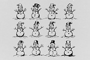 80 Santa Claus Illustration Vector, a Person Illustration by Alternate Studio (Thumbnail 6 of 8)