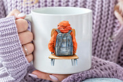 Autumn Back to School Clipart, an Illustration by DreamCafeArt (Thumbnail 7 of 7)
