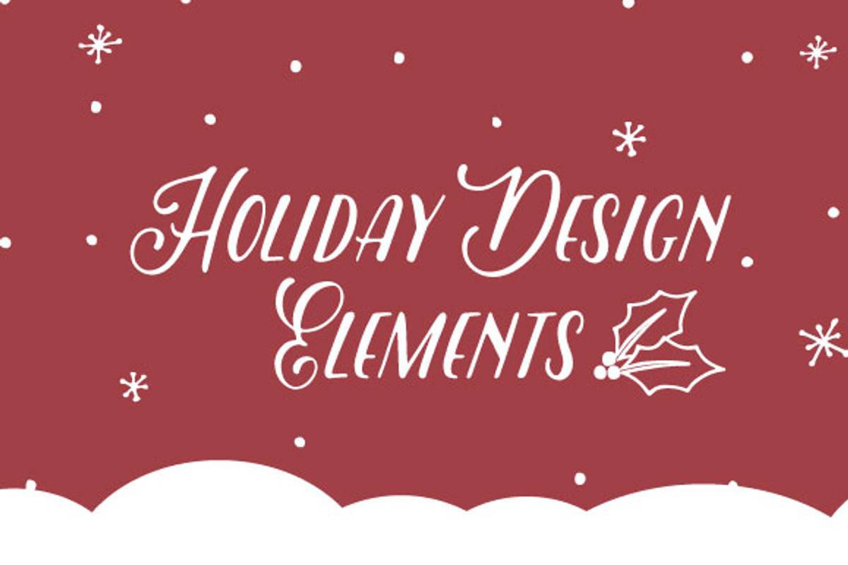 139 Holiday Design Elements, an Illustration by Foxtail Pine Studio (Photo 1 of 5)