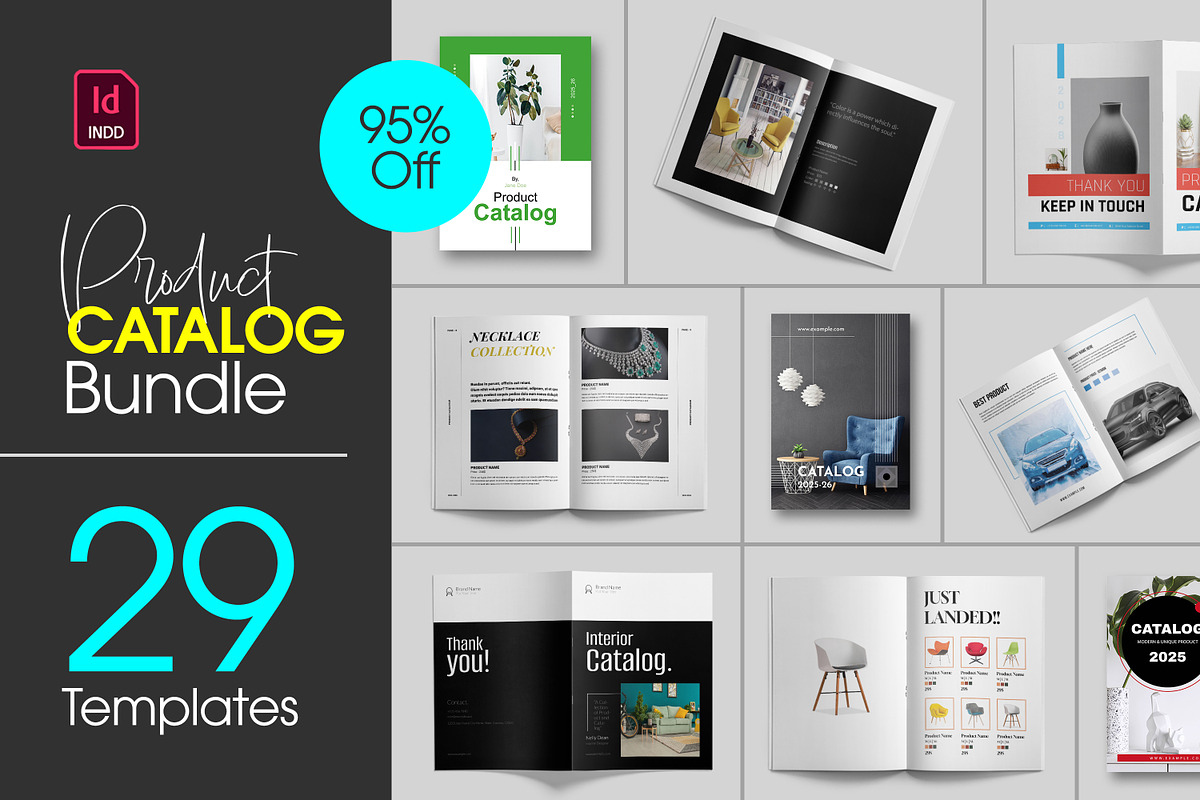 Product Catalog Bundle, a Brochure Template by ContestDesign (Photo 1 of 30)