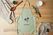 Apron Mockup Set, a Household Mockup by DOBE Studio (Thumbnail 3 of 8)