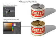 Aluminum Tin Can Mockups, a Product Mockup by Sweetdady (Thumbnail 9 of 16)