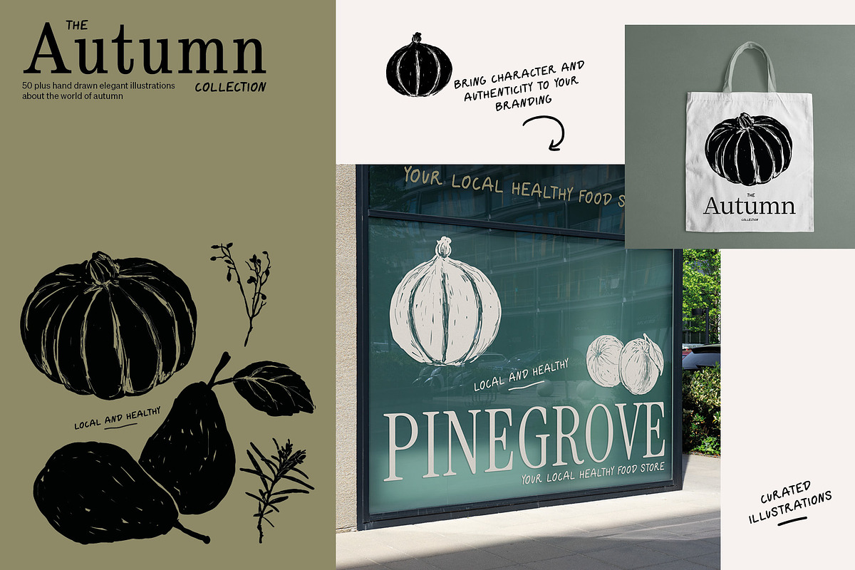 The Autumn Collection Illustrations, an Illustration by dicreate (Photo 10 of 15)