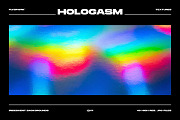 Hologasm - Iridescent Backgrounds, a Background Graphic by FLYERWRK (Thumbnail 5 of 8)