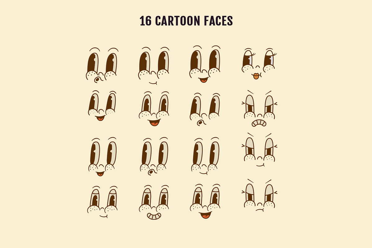 Retro Cartoon School Characters, an Education Illustration by Nadezhda Mikhailova (Photo 4 of 9)