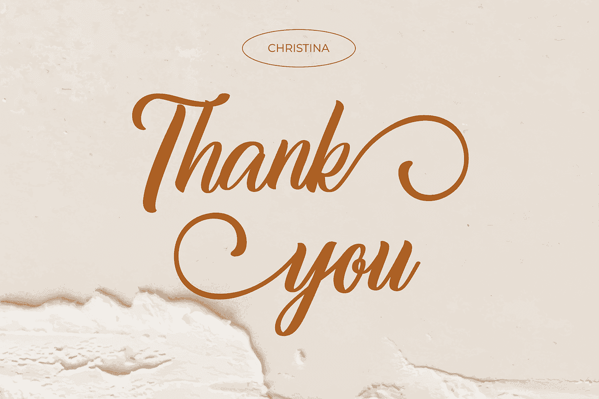 Christina, a Handwritten Font by Mozatype (Photo 10 of 10)