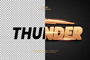Text Effect Thunder, a Layer Style Add-On by Navy Graphic (Thumbnail 2 of 2)