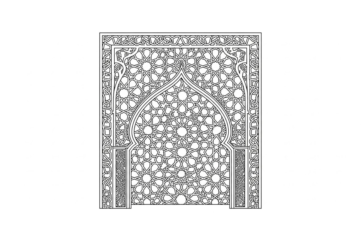 Islamic Arch Window Mandala Bundle, an Illustration by Artivon (Photo 29 of 45)