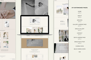 Minimal Showit Website Template