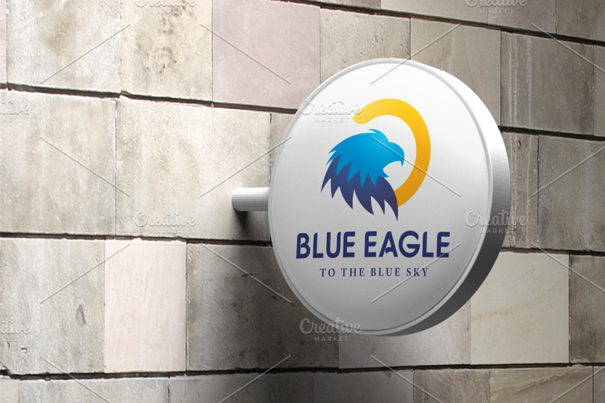 Blue Eagle Logo, a Branding & Logo Template by Arterfak Project