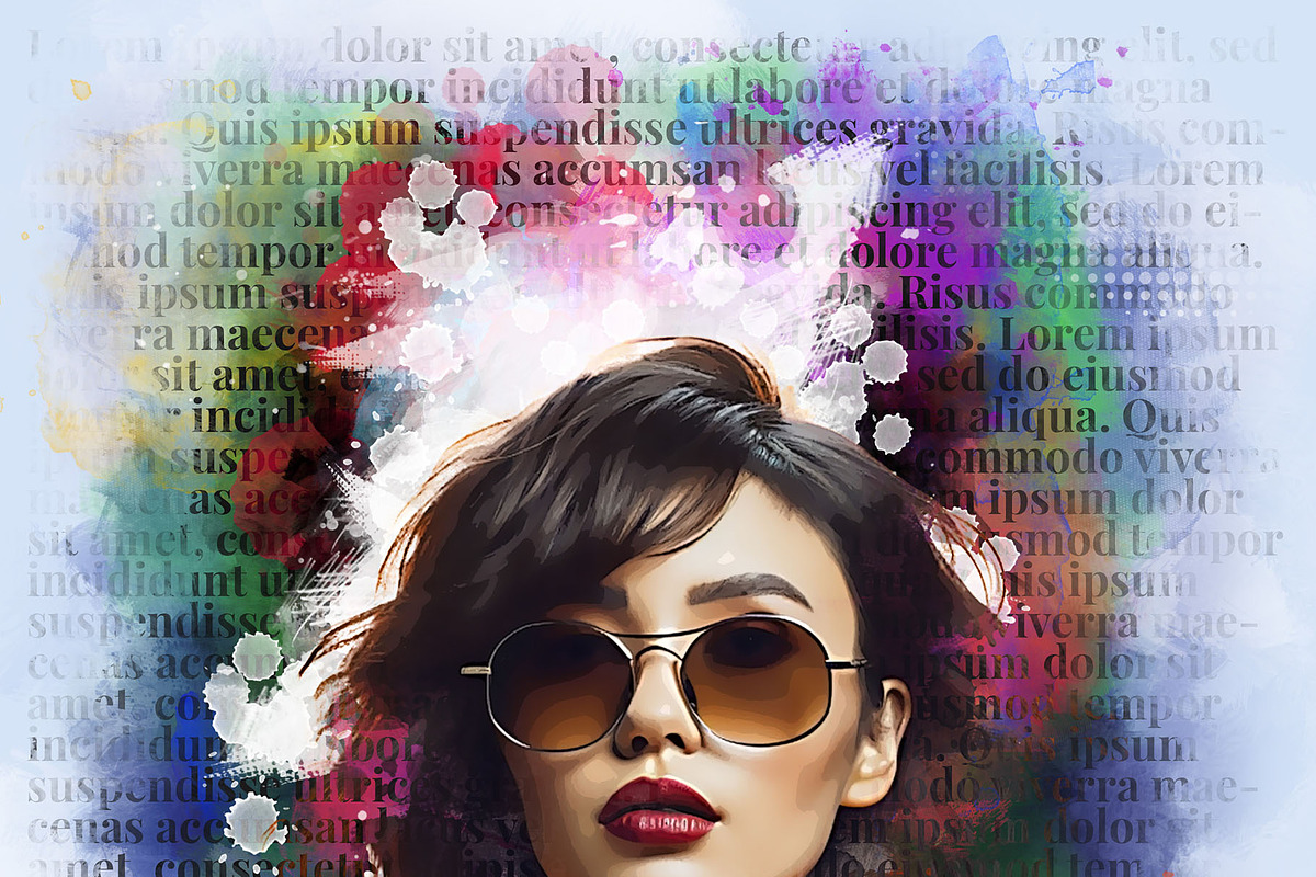 News Paper Mixed Media Art Effect, an Action Add-On by MRI STUDIO (Photo 12 of 43)