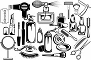 Set of cosmetic products, an Object Graphic by LineworkStock (Thumbnail 1 of 3)
