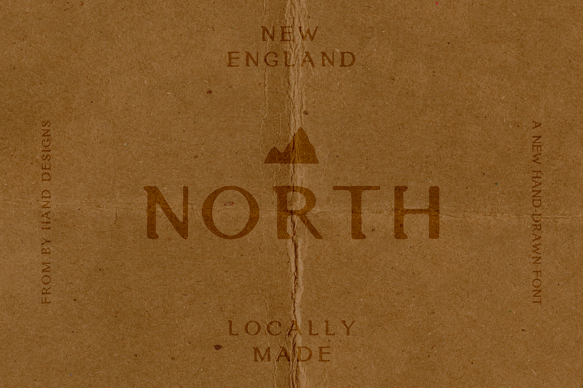 North Serif Font from By Hand Design, a Handwritten Font by By Hand Designs (Photo 1 of 8)
