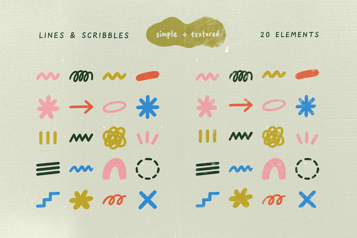 80 Playful & Dopamine Organic Shapes, an Object Graphic by SHOOM HOUSE (Photo 7 of 13)