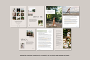 3-in-1 Yoga & Wellness Canva Bundle, a Templates & Theme by Erin Cassidy (Thumbnail 5 of 26)