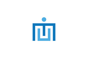 MI or IM logo and icon design, a Branding & Logo Template by mrshamsjaman