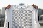 Long Sleeve T-shirt Mockup, a Shirt Mockup by Designer Dude (Thumbnail 2 of 2)