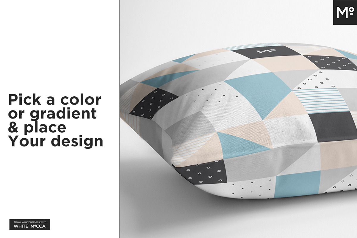 The Pillow Cover Mock-ups Set, a Household Mockup by Mocca Mockups Store (Photo 9 of 14)