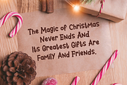 Holiday Cheer Font, a Sans Serif Font by Mabhal Studio (Thumbnail 2 of 10)