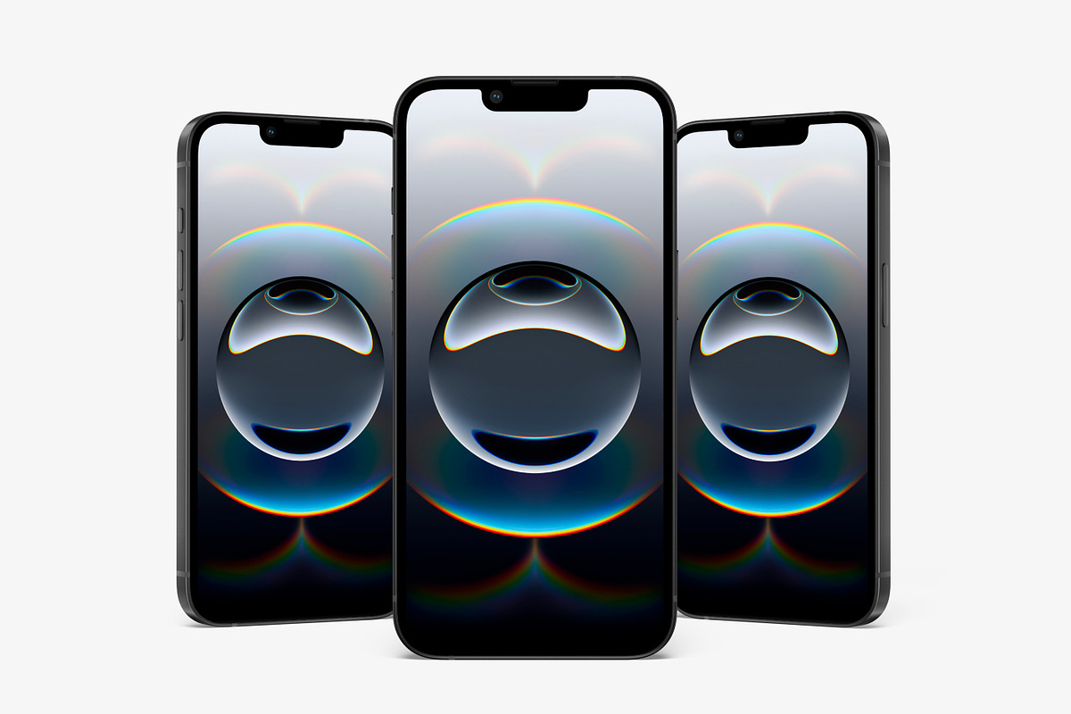 iPhone 16e Mockups, an iPhone Mockup by ls.graphics (Photo 9 of 10)