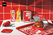 Fast Food Branding Tray Mockup, a Packaging Mockup by creatsy5 (Thumbnail 1 of 6)