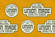 Kolabore - vintage Display, a Serif Font by Invasi Studio (Thumbnail 4 of 10)